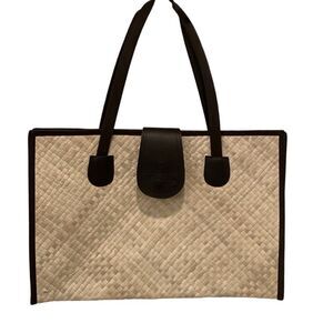 St. Regis Bali Large Lightweight Beach Tote - Handwoven Straw Resort Bag